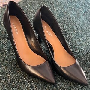 Calvin Klein Classic Black Heels